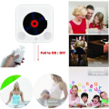 Pikkukuva 4 / 5: Seinään Asennettava CD-soitin Surround Sound FM-ohjaus Stereo Kaiutin Kotiin Black