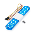 Pikkukuva 1 / 5: 6 Tilaa Rc Poliisin Varoitusvalo Led-valo 1/8 1/10 Axial Scx10 Traxxas Rc Auton Osille, 1