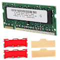Miniatyrbillede 4 af 5: Ddr2 4gb Laptop Ram Hukommelse+køle Vest 667mhz Pc2 5300 Sodimm 2rx8 200 Pins Til Amd Laptop Hukommelse