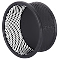 Miniatyrbillede 4 af 4: Opbevaringsboks med mesh-design Multifunktionel papirclipsopbevaringsholder Skrivebordsbeholder til kontorartikler
