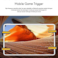Miniatyrbillede 3 af 5: Seks Finger Til Ipad Pubg Controller Kapacitans Justerbar Mobilspil Trigger L1r1 Knap Gamepad