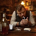 Miniatyrbillede 2 af 5: 30ml Mini Rustfrit Stål Shotsglas Kop Drikke Vin Glas Med Læder Dæksel Taske Køkken Bar
