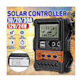 Miniatyrbillede 2 af 5: 30a Solar Char 12v24v Solpanel Regulator Auto 2 Usb Lcd Display