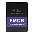 Miniatyrbilde 1 av 5: 64mb Fmcb-kort V1.966 For Ps2 Mx4sio Sio2sd Sd-kortadapter Installert Opl For Playstation2 Spill Con
