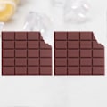 Miniatyrbillede 3 af 4: 2 stk. Duftende chokoladeformet side notesbog lomme memo