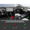 Miniatyrbild 3 av 5: 27w Interiör Charr Intellint Usb Dock Stat Shunt Hub Tillbehör För 2021-2022 Modell