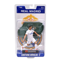 Miniatyrbild 2 av 5: Modell tecknad fotbollsstjärna Messi C Ronaldo samling dekoration julleksak presentdocka Blue About 16CM