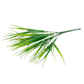Miniatyrbilde 1 av 5: Grønt Imitasjonsplastgress Kunstige Blader Plante Bryllup Hjem Borddekor