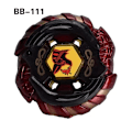 Miniatyrbild 1 av 3: Konstellation Metall Gyro Exploderande Gyro Serie Bulk Enkel Gyro Legering Montering Strids Gyro Krigare BB-111