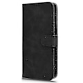 Miniatyrbilde 5 av 5: For Honor Magic6 Pro 5G Skin-touch Lærveske Lommebok Folio Flip Telefondeksel - Rose Black Style A Honor Magic6 Pro 5G