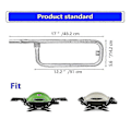 Miniatyrbilde 4 av 5: Grillbrennerrør i rustfritt stål 60040 Reservedeler for Q100, Q120, Q1000, Q1200, 386002, 516002, 516001, 50060001