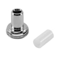 Miniatyrbillede 4 af 5: 10 stk. keramiske rør muffe og 10 stk. metalhoved konnektor adaptere til fiberoptisk visuel fejlfinder