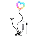 Pikkukuva 1 / 5: 6 tuuman Ph Rgb Joutsenkaula D Ie Videokuvaus 2-in-1 Klipsi, 3+32 Rgb-tilaa