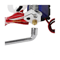Miniatyrbilde 4 av 5: 3D-printerdyser Kit med 10 stk Mk8 0,4 mm 3D-printer Messingdyser Ekstruder for 3D-printertilbehør