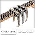 Miniatyrbild 4 av 4: Gitarrklämma Metall Ton Modifierad Klämma Portabel Klassisk Gitarr Utsökt Capo