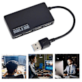 Miniatyrbild 4 av 5: USB 3.0 Hub Höghastighets USB3.0+USB2.0 Hub Extern 4-portars Adapter Splitter För Laptop Stöd Window