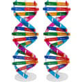 2 stk. DNA-modeller Dobbelt Helix Model Komponenter Videnskabsundervisningsinstrument