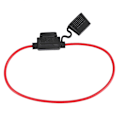 Miniatyrbilde 5 av 5: Inline Sikring H / Add-a-circuit Bilsikring H 10 Pakning Sikringstilkoblingsadapter 16 Gau 20amp Blad Au