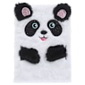 Miniatyrbillede 1 af 2: Tegneserie Piger Notesbog Plys Scrapbog Bedårende Notesbog Skriveblok Studenterartikler (Panda)