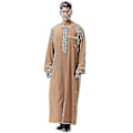 Miniatyrbillede 2 af 3: Mænds Mu Saudi Kaftan Robe Dubai Tunika Lang Top Bluser Thobe Tøj
