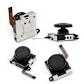 Miniatyrbilde 3 av 5: 2-pakning Joycon Joystick 3d Tommelspak Erstatningssett Inkluderer Skrutrekkere Tommelspak C
