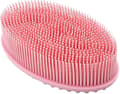 2-pack Exfolierande Kroppsborste, Exfolierande Kroppsborste i Silikon, Mjuka Borst, Rosa