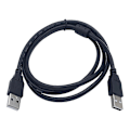 Miniatyrbilde 1 av 5: Datakabel Høyhastighetsoverføring Stabil Utgang Driverfri USB2.0 A til A Hann til Hann Dataoverføringskabel for Radiator
