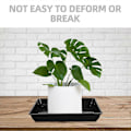 Miniatyrbillede 3 af 4: 2 stk. Plantebakke Firkantet Plantebakke Plast Plantebakke Drypbakker til Blomsterpotte