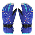 Miniatyrbild 1 av 5: Nya Skidhandskar Dam Plus Fleece Tjocka Varma Vinterhandskar Utomhussport Blue