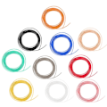 Miniatyrbillede 1 af 2: 10 stk. 1,75 mm 3D-printer pen filament refills PLA filament refill (ABS 5M 1O farver tilfældig farve)