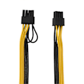 Miniatyrbild 5 av 5: 8x 6-Pin PCI-e till 8-Pin (6+2) PCI-e (hane till hane) GPU Strömkabel 50cm för Grafikkort Mining Se