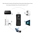 Miniatyrbild 4 av 5: Bärbar Universell 300Mbps USB WiFi Trådlös Smart TV Nätverksadapter Repeater