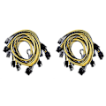 Pikkukuva 1 / 5: 12 kpl 6-nastainen PCI-e - 8-nastainen (6+2) PCI-e (uros-uros) GPU-virtajohto 50cm näytönohjaimille louhintaan S
