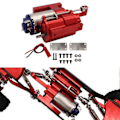 Miniatyrbillede 4 af 5: Tredje-generations Fuld Metal 2-trins Gearkasse Transmission Til B14 B24 C14 C24 Mn D90 Mn99s Rc Bil Pa