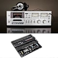 Miniatyrbillede 3 af 5: 12v 600w Bilforstærkerkort Pa-60a Subwoofer Kredsløbsmodul Bil Effektforstærker, sort