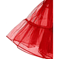 Miniatyrbillede 4 af 5: Elastisk chiffon underkjole til kvinder, puffet tutu tylskørt, prinsesse balletdans pettiskirts S-2xl Style3 M