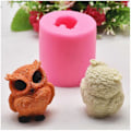 Miniatyrbillede 2 af 3: Ugle Resin Silikoneform 3d Ugleformede Lysforme DIY Fugle Støbeforme Dyre Lerform - Ugle Fo