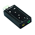 Pikkukuva 2 / 5: Kannettava USB 2.0 Ulkoinen Äänikortti Virtuaalinen 7.1 Kanavainen Stereo Audio Adapteri