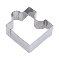 Miniatyrbillede 4 af 4: 4 stk./sæt Puzzle Form Rustfrit Stål Kiksform Cookie Kage DIY Form Skærer