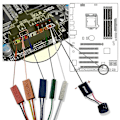 Miniatyrbilde 2 av 5: 20 stk. PC Hovedkort Mini Høyttaler Stasjonær Datamaskin Beskyttelsesdeksel DIY Intern Kode Mini Plugg Bu