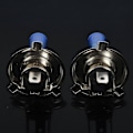 Miniatyrbilde 5 av 5: 2 stk. H4 100w 6000k Hvite Bil Xenon Hid Halogen Frontlyspærer Lys Lampe