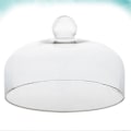 Miniatyrbild 2 av 4: 1 st Transparent Dammtätt Glasskydd Mat Tårtskydd Hållbart Mat Skyddande Skydd (Diameter 21CM, Höjd 14CM, Förpackning)