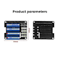 Miniatyrbilde 4 av 5: For Gpio Utvidelseskort Terminal Hat For 2b/3b/3b+/4b/zero/zero W Gpio Grensesnittmodul