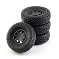 Miniatyrbillede 4 af 5: 4 stk. Gummi Dæk Hjul til Mini-z Mini Z Rc Crawler Bil Reservedele S Tilbehør