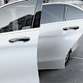 Miniatyrbilde 3 av 5: Dørhåndtak Deksel Trim For C E Glc Glb Gle Gls Cla Gla Klasse W213 W205 X253 2016-2020 Karbonfiber