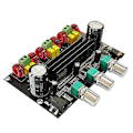 Miniatyrbillede 4 af 5: Tpa3116d2 Bluetooth 5.0 Digital Effektforstærker Board 2.1 Kanal 100w+50wx2 Høj Effekt Med Aux In