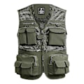 Miniatyrbillede 1 af 5: Fiskevest Åndbar Fiske Rejse Mesh Vest Army green XL