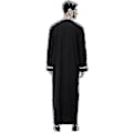 Miniatyrbild 3 av 4: Herr Mu Saudi Robe Kaftan Dubai Tunika Lång Topp Blus Thobe Kläder black 2XL
