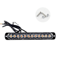 Miniatyrbilde 4 av 5: 4 stk 12 Led Strobe S Blinkende Varsellys Gul 12v 24v Stroboskoper