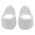 Miniatyrbillede 1 af 5: 2 stk. 2,5 tommer Bil Audio A-stolpe Tweeter Beslag Bil Tovejs Frekvens Inverteret Form Beslag Tweeter